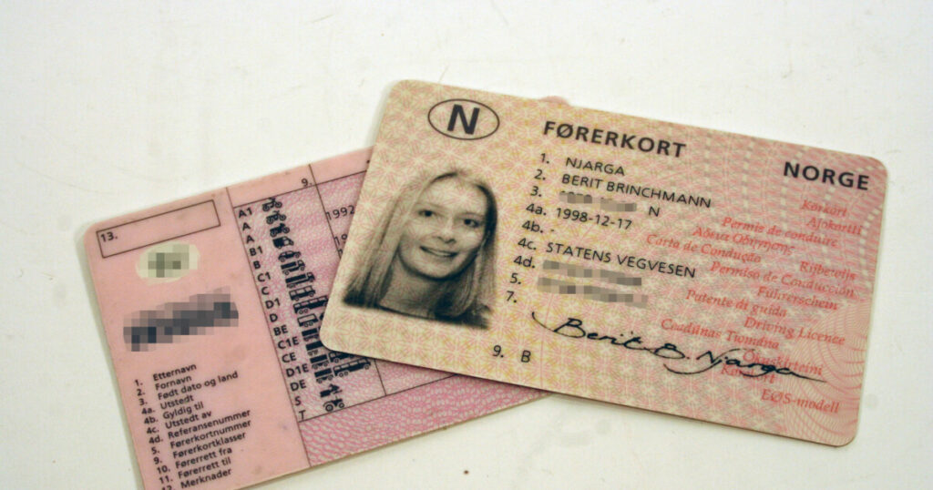 Köp norge körkort